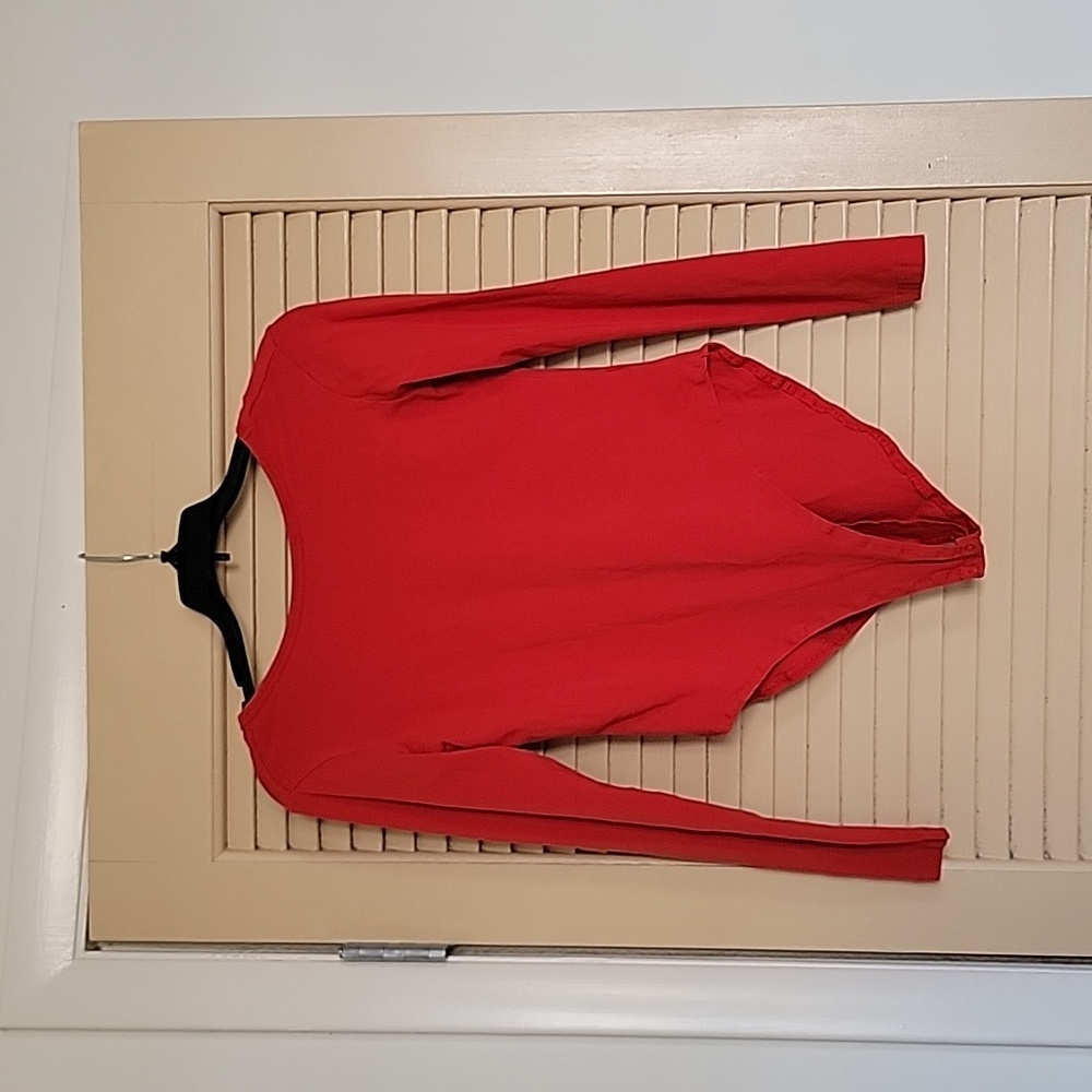 Bodysuit red forever 21 medium
